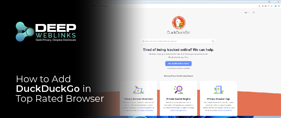 How to Add DuckDuckGo in Your Browser