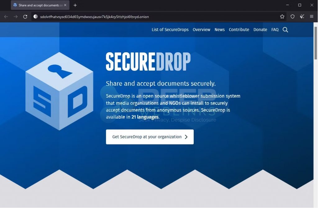 SecureDrop