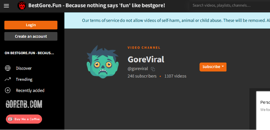 BestGore.Fun: sites like bestgore